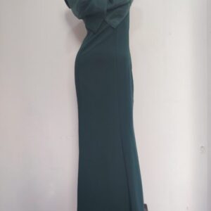 Vestido largo color verde